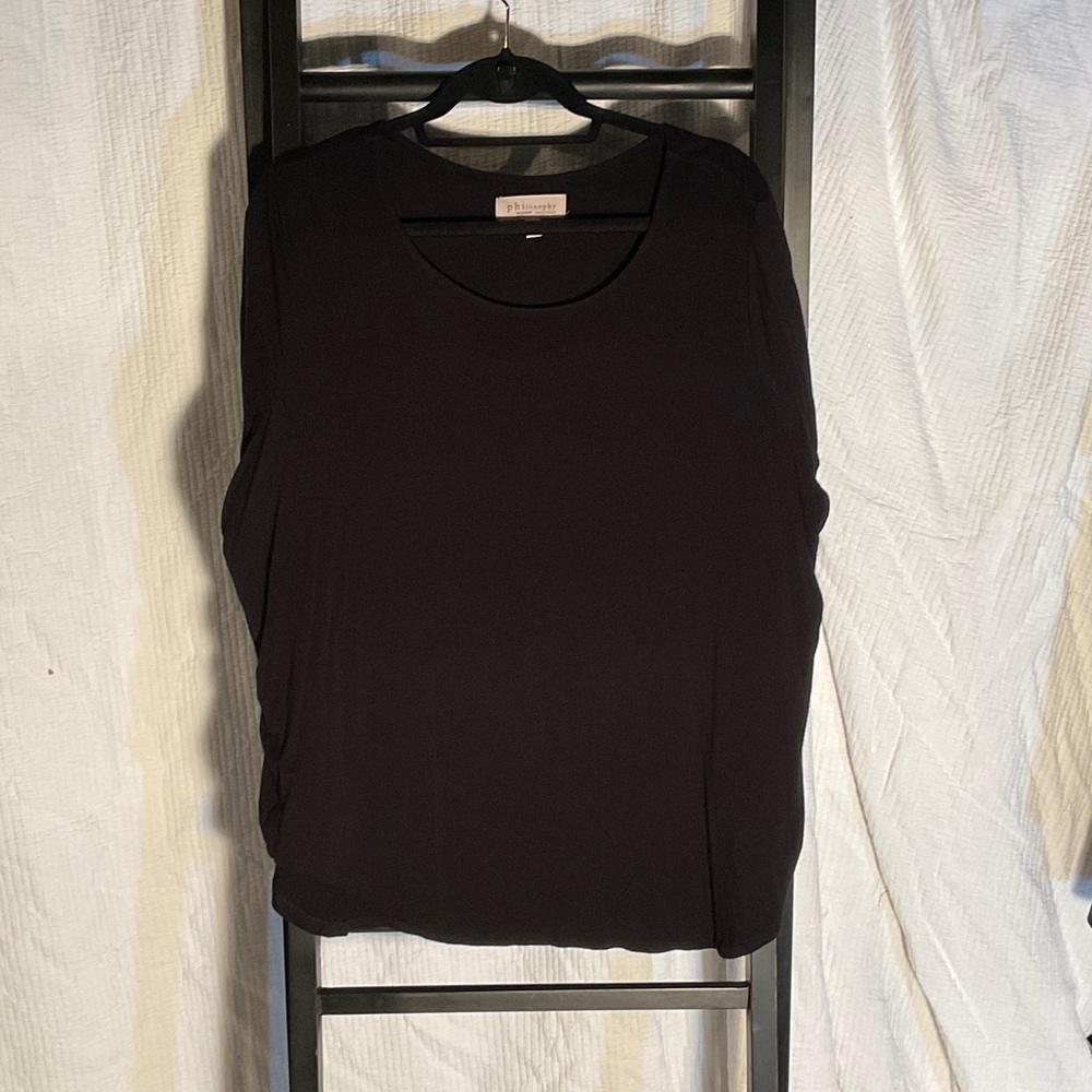 Philosophy Classic Black Tee